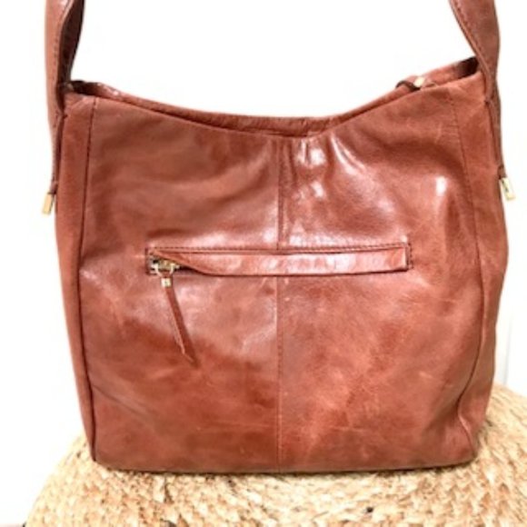 Elliott Lucca Leather Chevron Bag - Picture 4 of 12